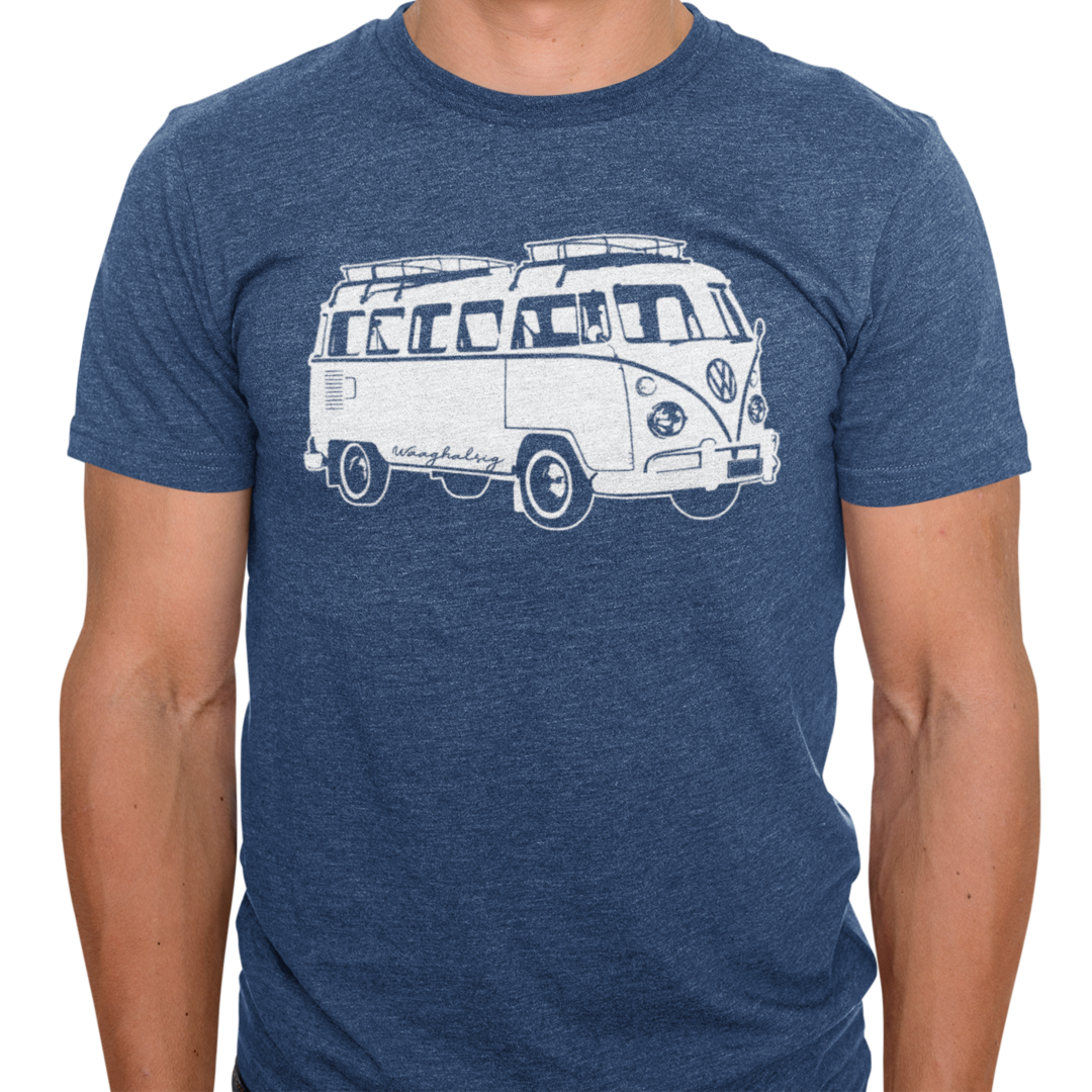 Navy Melange Kombi T-Hemp (S, M & 2XL oor)