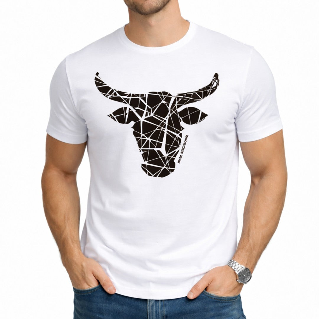 Wit Nguni Glas - Mode T-Hemp