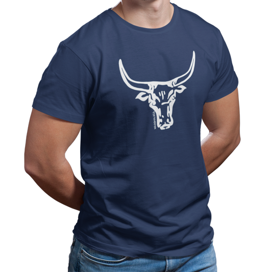 Navy Nguni Bul T-Hemp