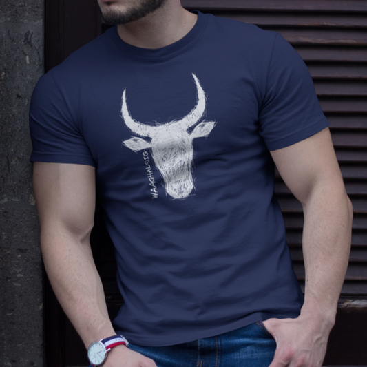 Navy Nguni Skets T-Hemp (3XL & 5XL)