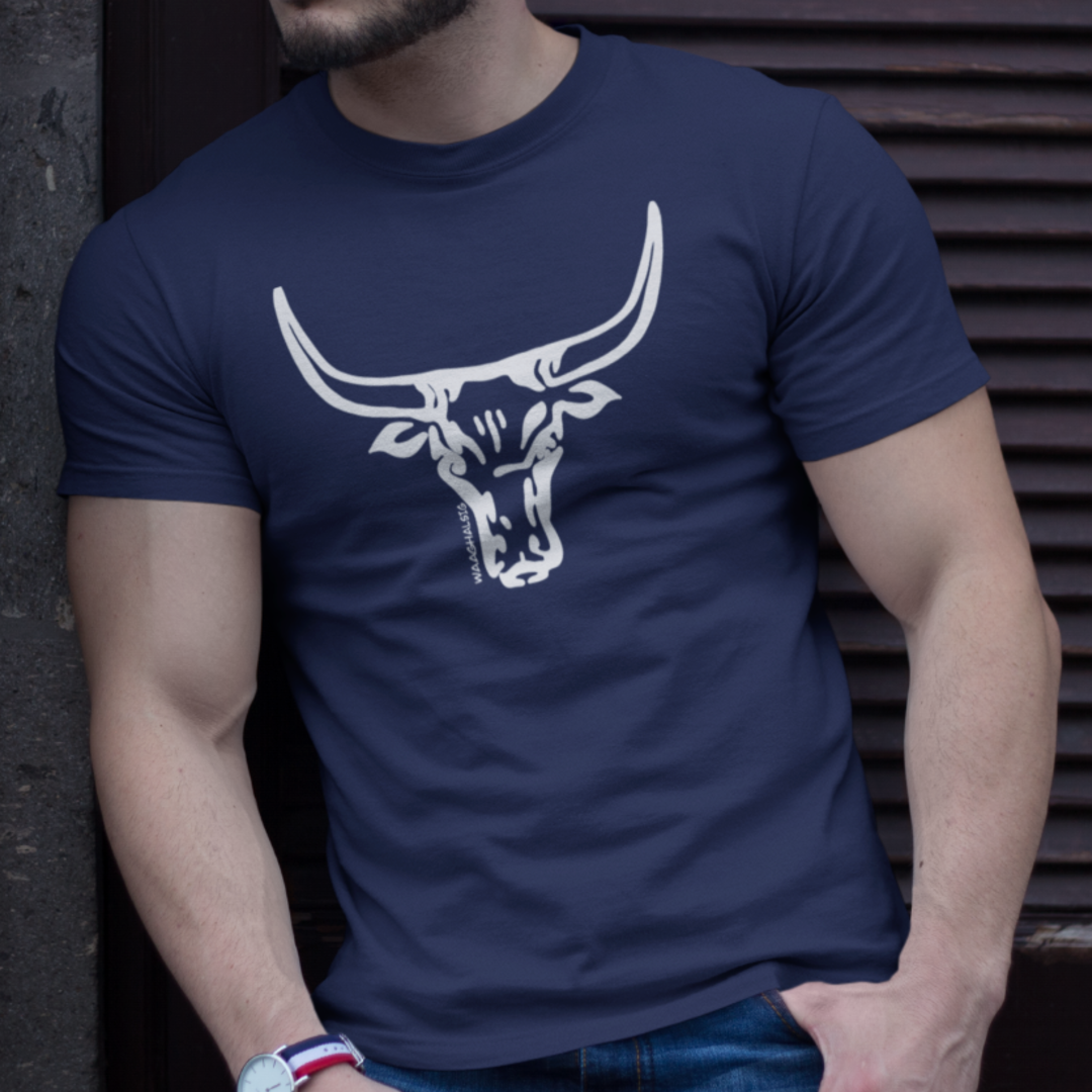 Navy Nguni Bul T-Hemp (3XL & 5XL)