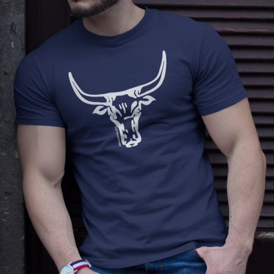 Navy Nguni Bul T-Hemp (3XL & 5XL)