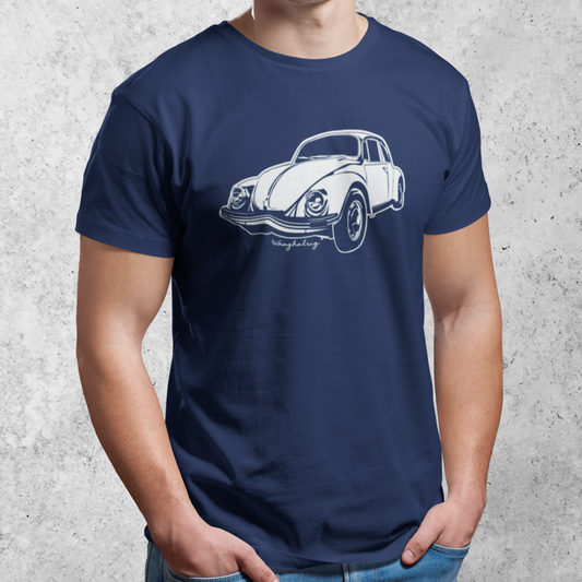 Navy Volksie T-Hemp (3XL oor)