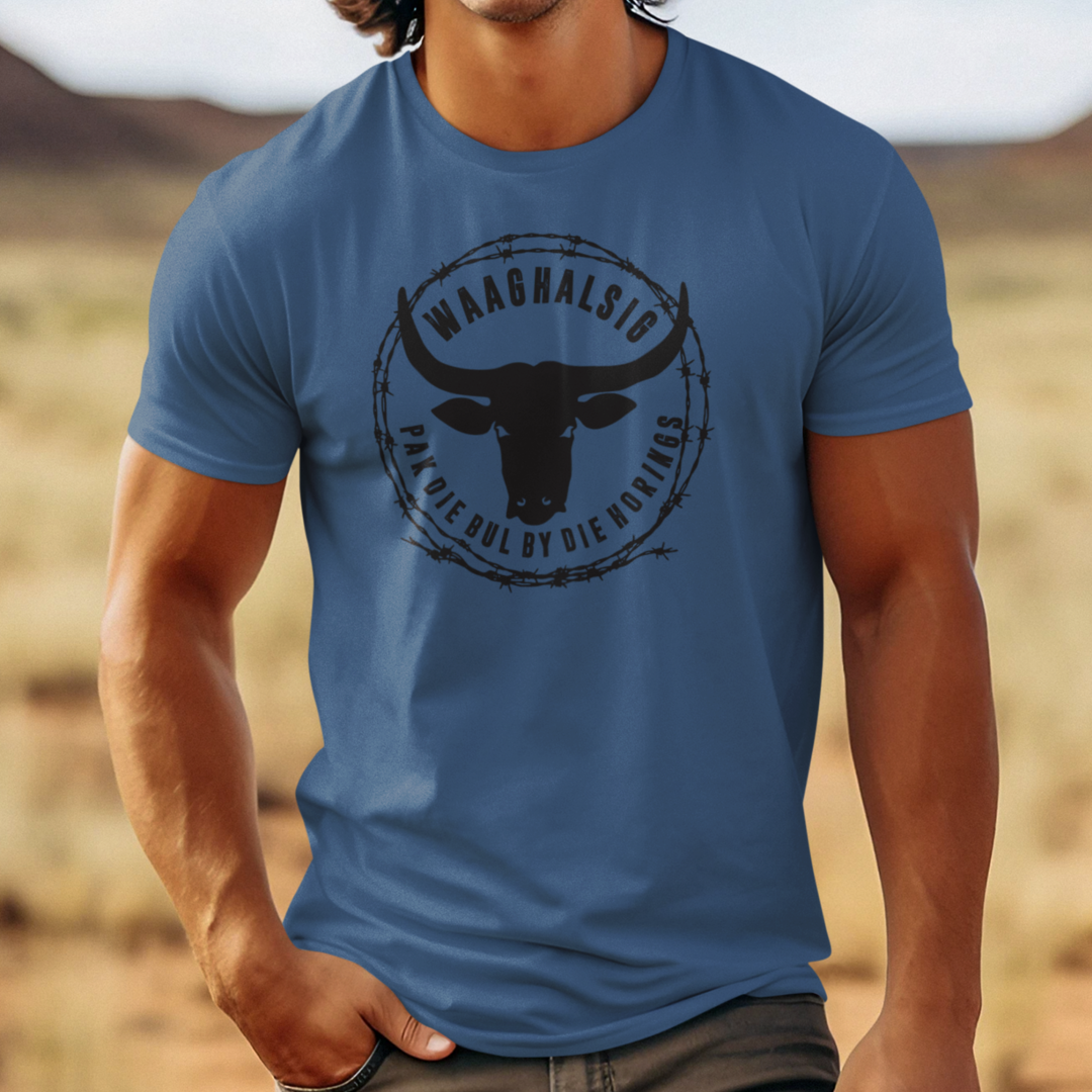 Blou Logo T-Hemp (4XL)