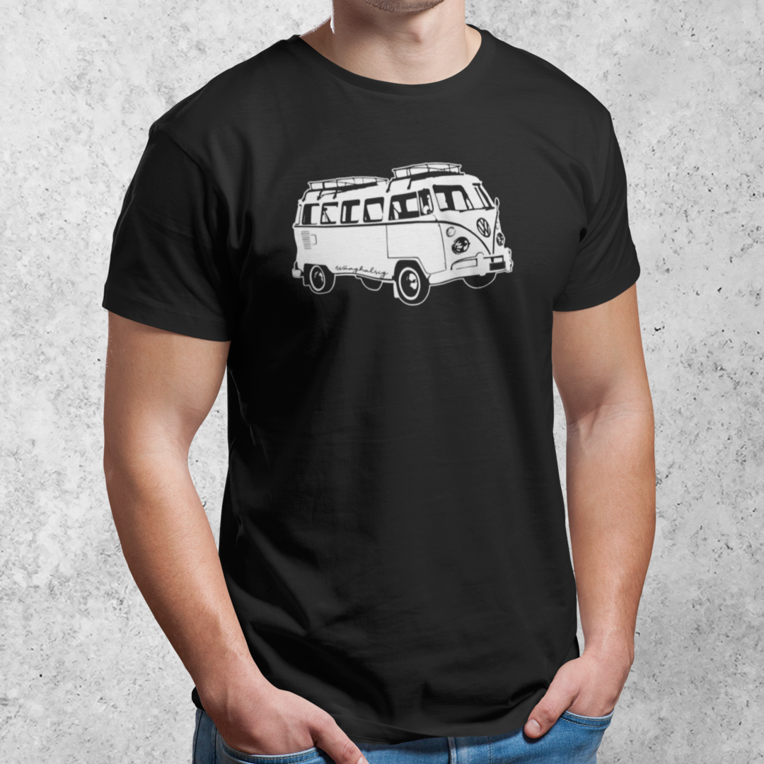 Swart Kombi T-Hemp (4XL oor)