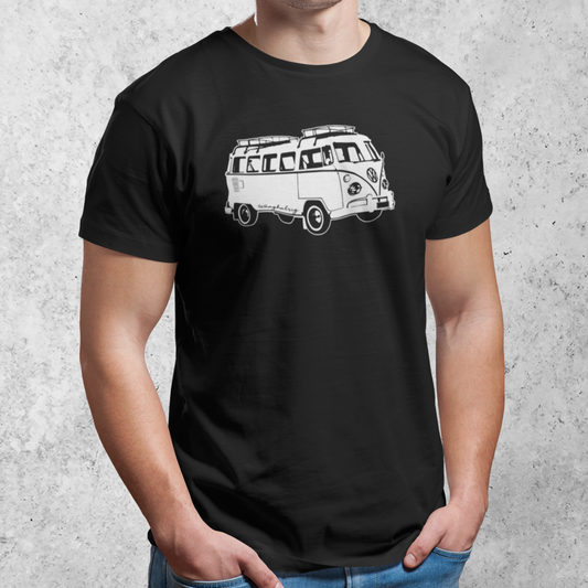 Swart Kombi T-Hemp (4XL oor)